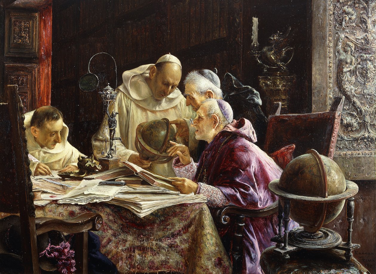 Geografene, 1902 av Jose Gallegos Arnosa