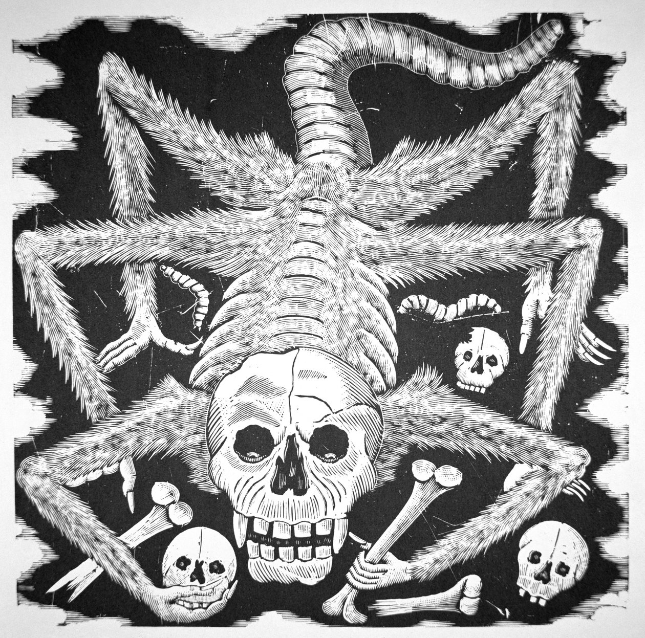 Calavera Huertista, c.1910 (gravering) av José Guadalupe Posada