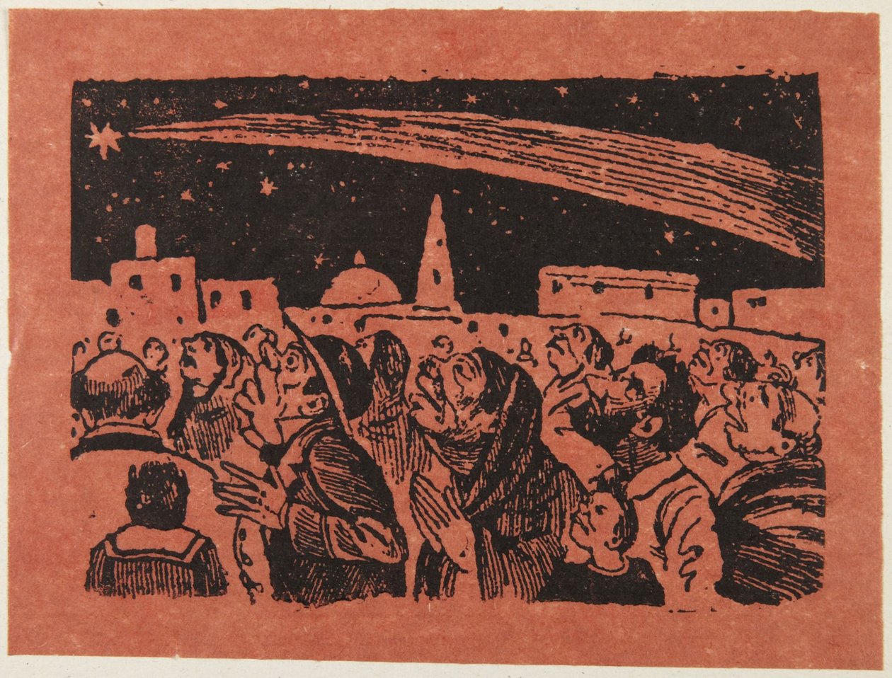 Den store kometen av José Guadalupe Posada
