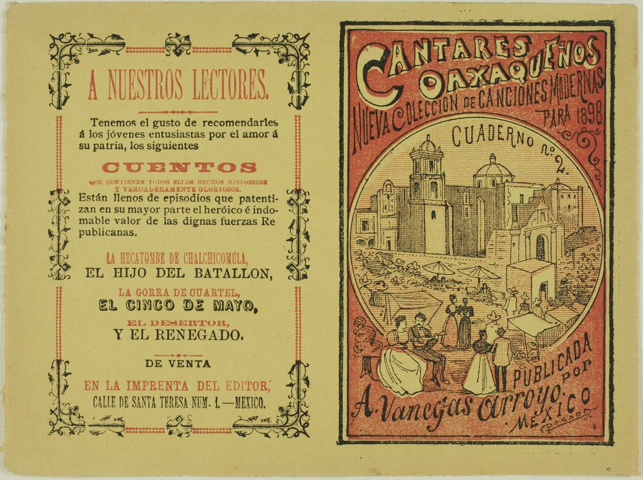 Oaxacan-Lieder av José Guadalupe Posada