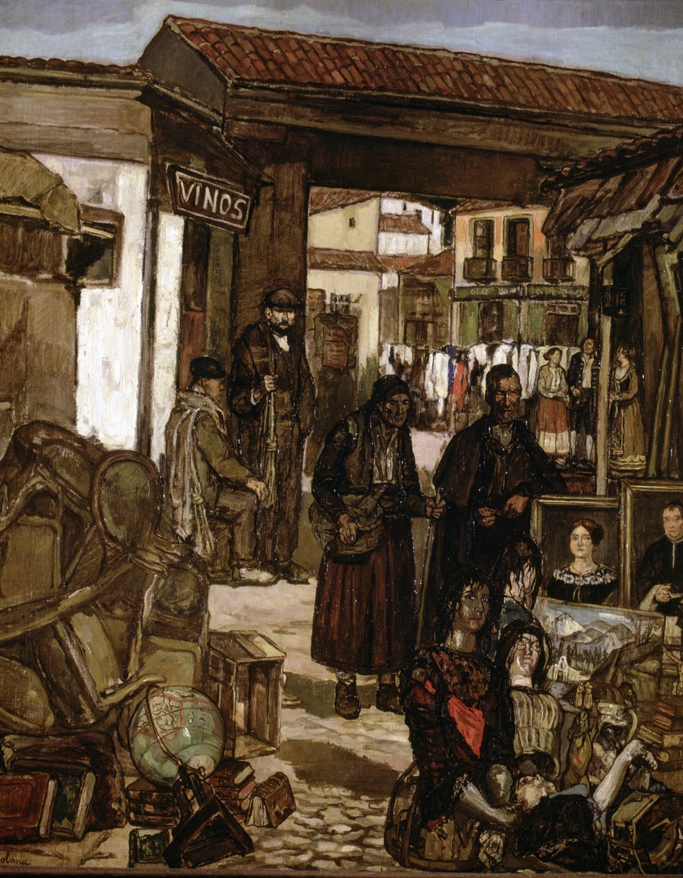El Rastro, Madrid av Jose Gutierrez Solana