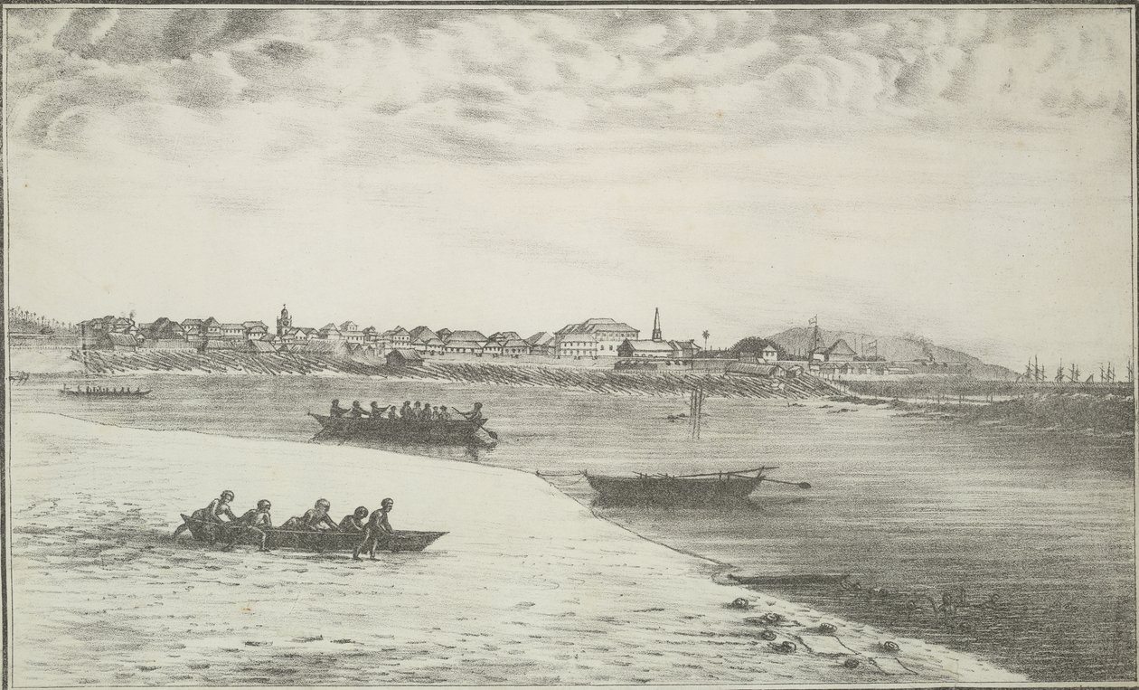 Utsikt over Bombay fra Colaba av Jose M. Gonsalves