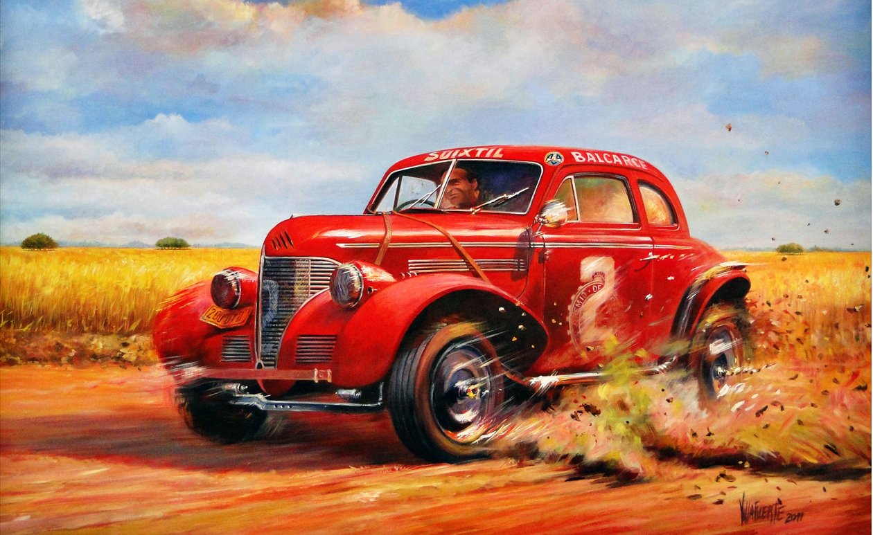 Juan Manuel Fangio Formel 1 verdensmesterskap av Jose Maria Villafuerte
