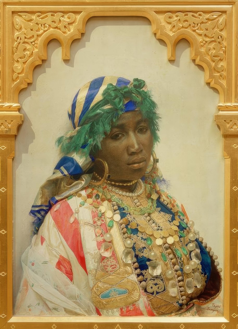 J.Tapiró y Baro, kvinne fra Tanger av Jose Tapiro y Baro