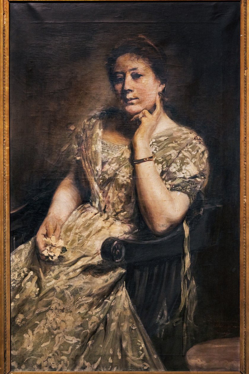 Portrett av en dame av Jose Villegas Cordero