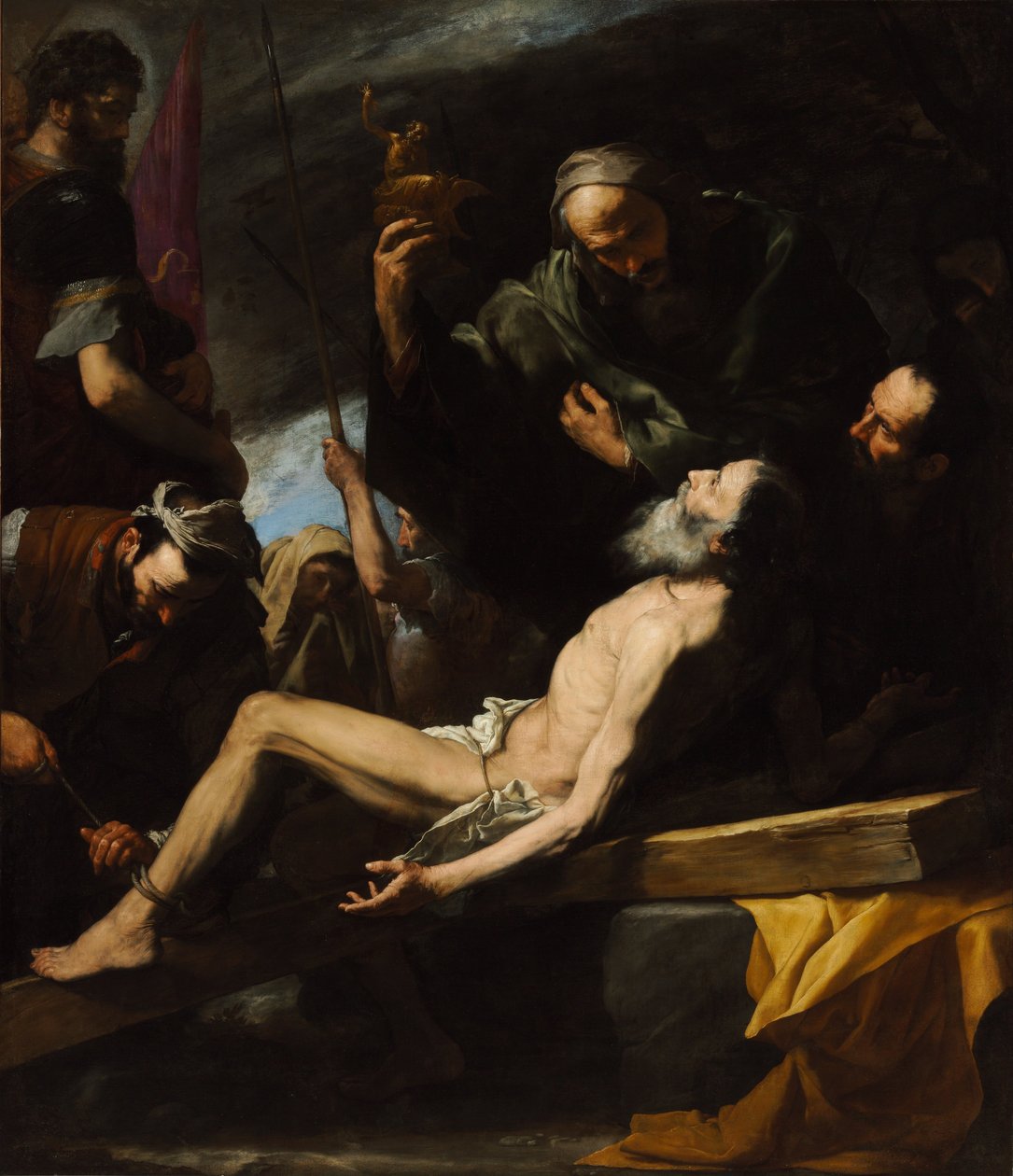 Saint Andrews martyrium av Jose de Ribera