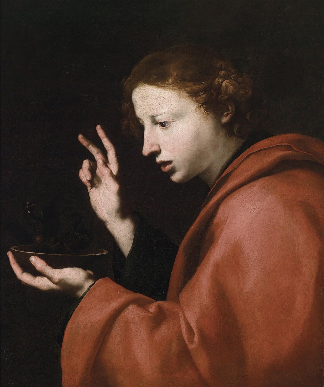 Evangelisten Johannes av Jusepe de Ribera