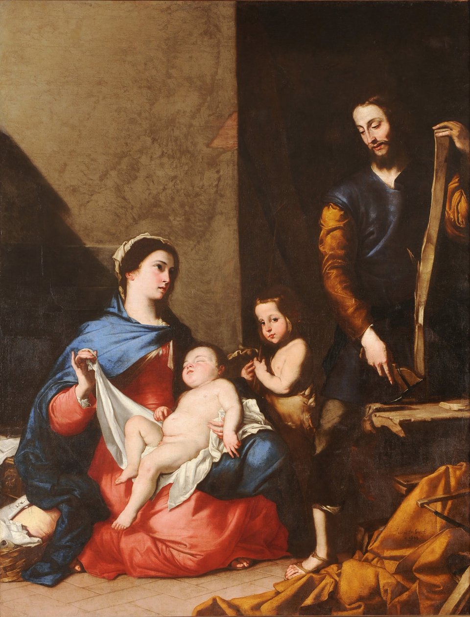 Den hellige familie av Jose de Ribera