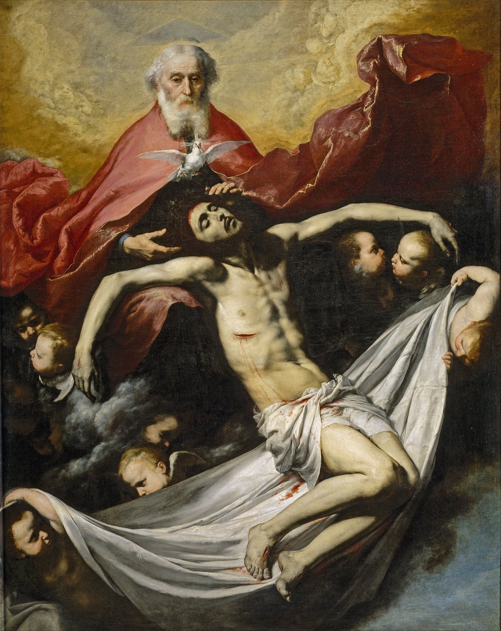 Den hellige treenighet av Jusepe de Ribera