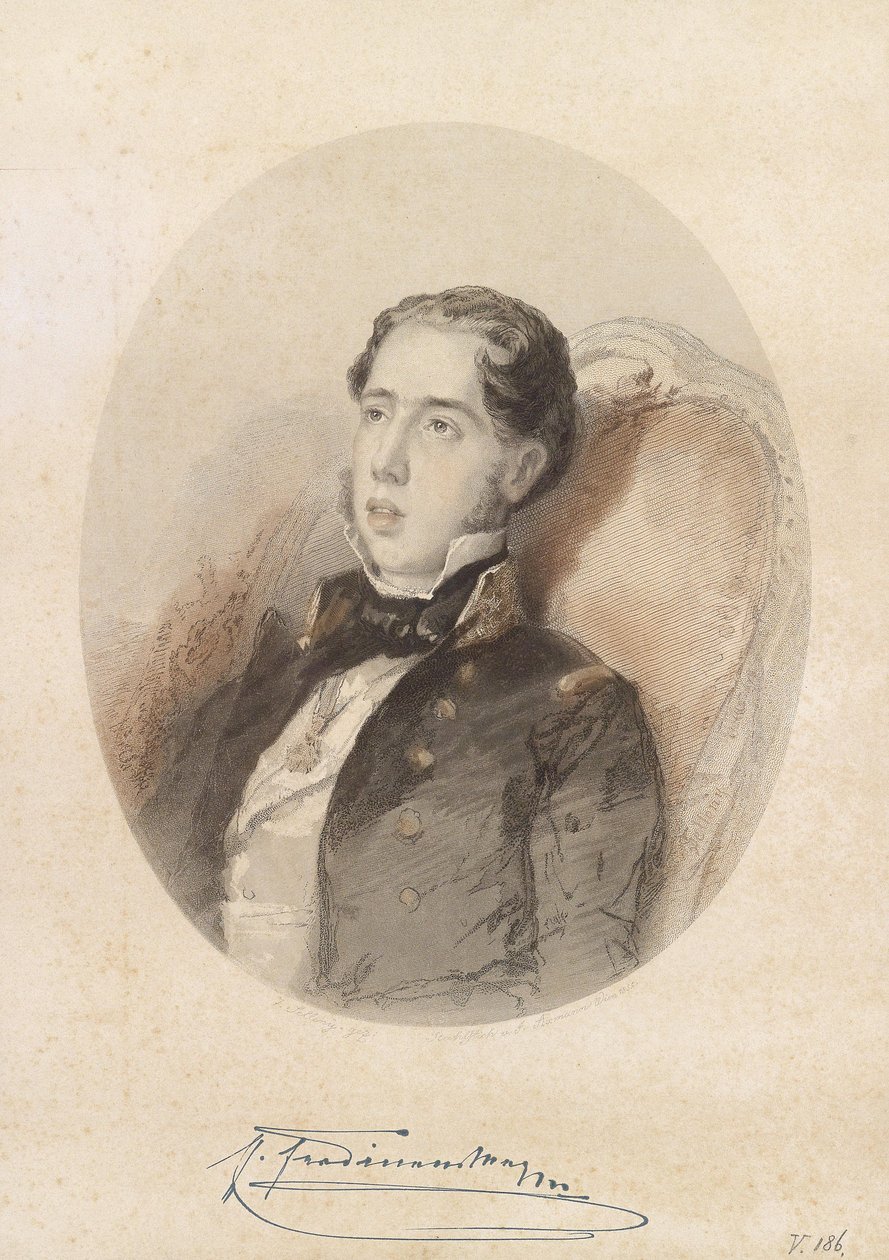 Erkehertug Ferdinand Maximilian av Josef Axmann