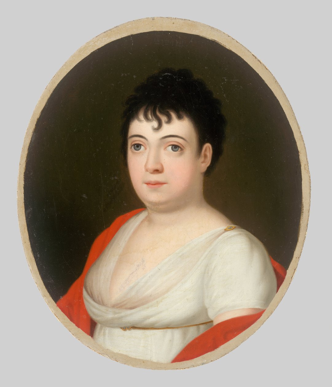 Portrett av Anna Maria Szirmay, f. Horvath-Stansith av Josef Czauczik