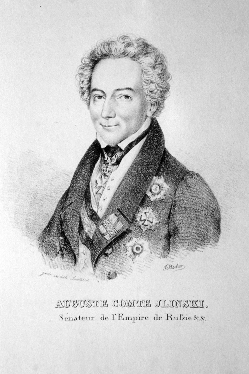 Josf August Ilinsky av Josef Eduard Teltscher
