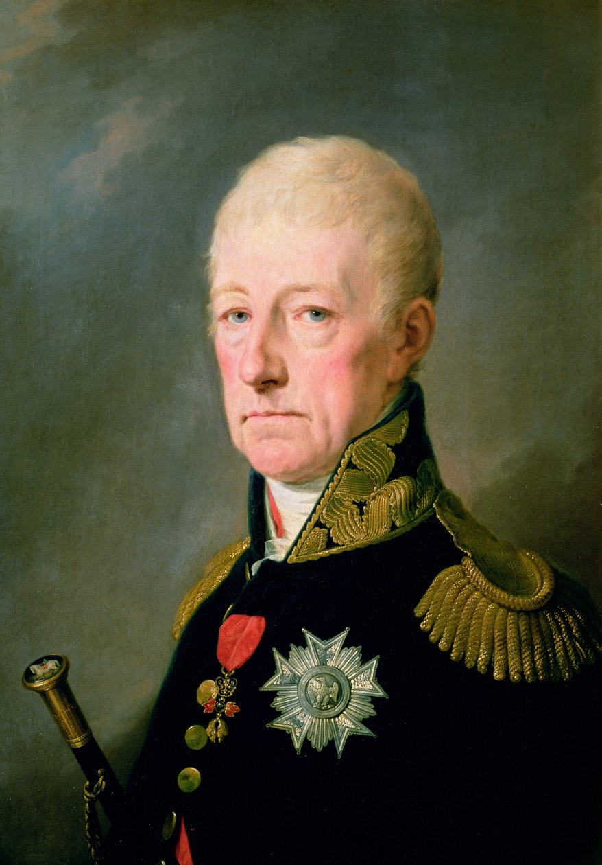 Grev Wenzei Anton von Kaunitz (1711-94) av Josef Kreutzinger