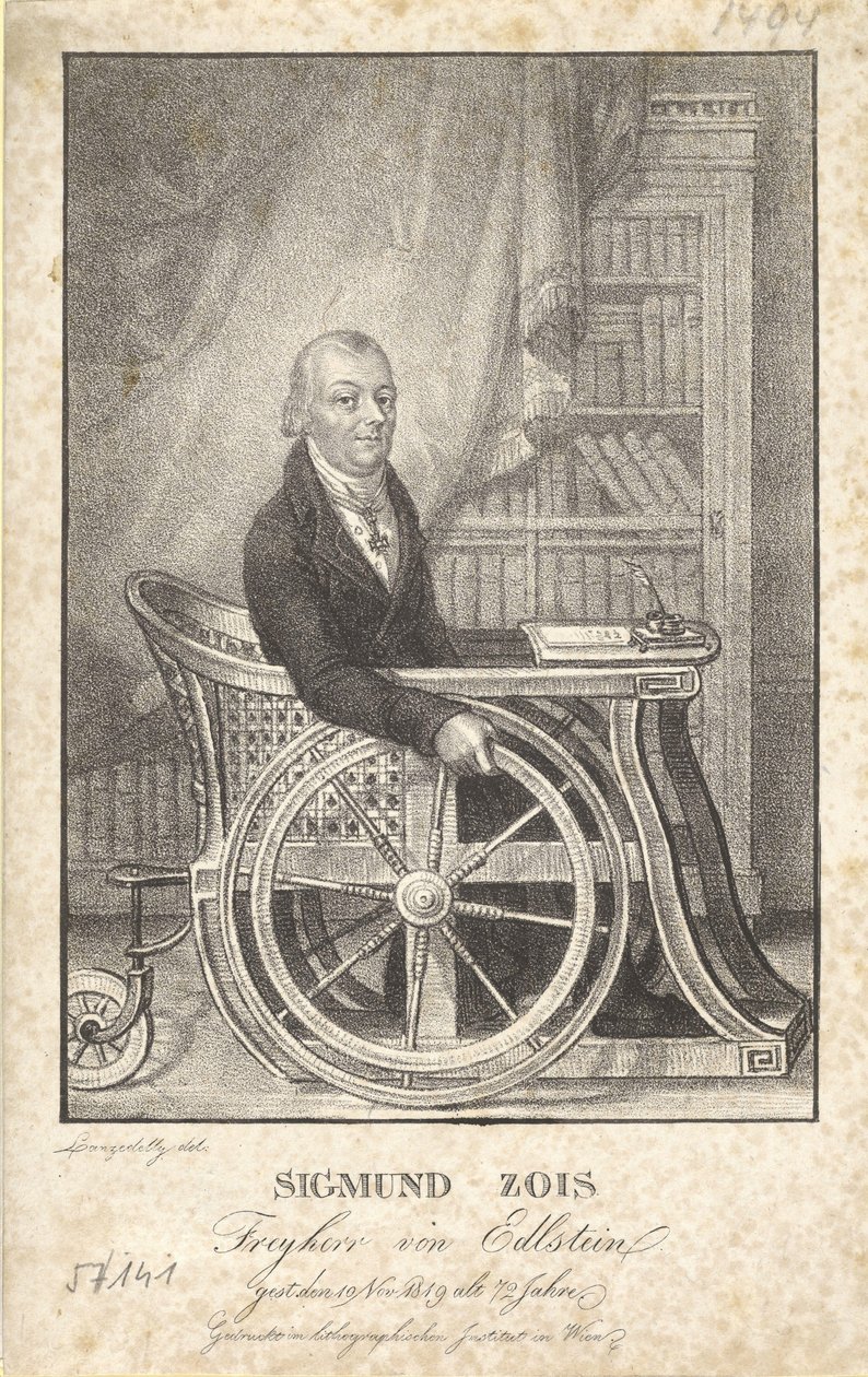 Portrett av Žiga Zois av Josef Lanzedelly