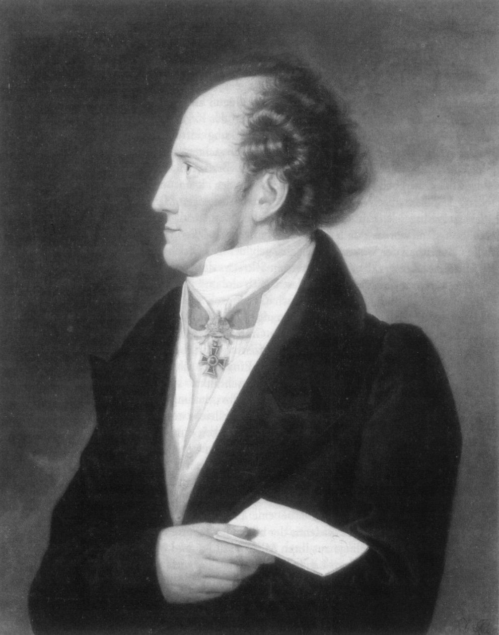 Portrett av Franz Josef von Sternberg-Manderscheid av Josef Lavos