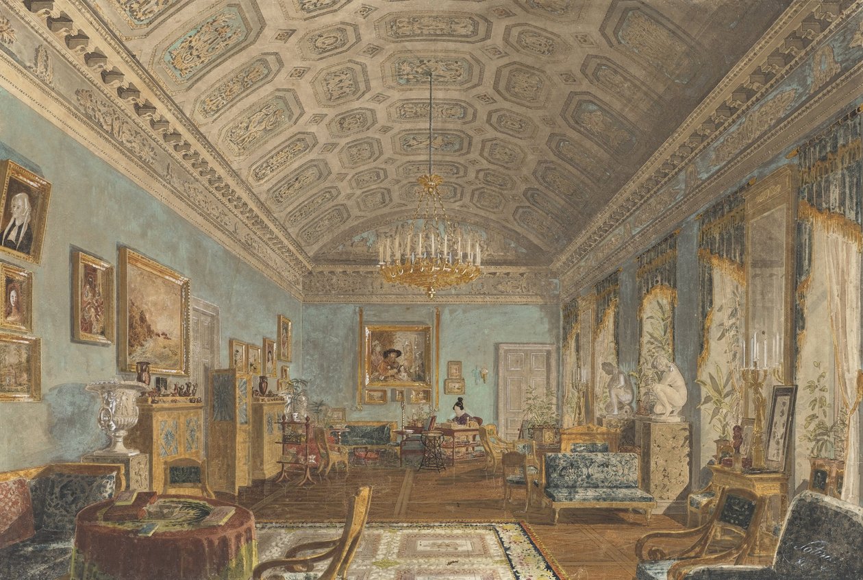 Studiet av Czarina Alexandra Feodorovna av Josef Sotira