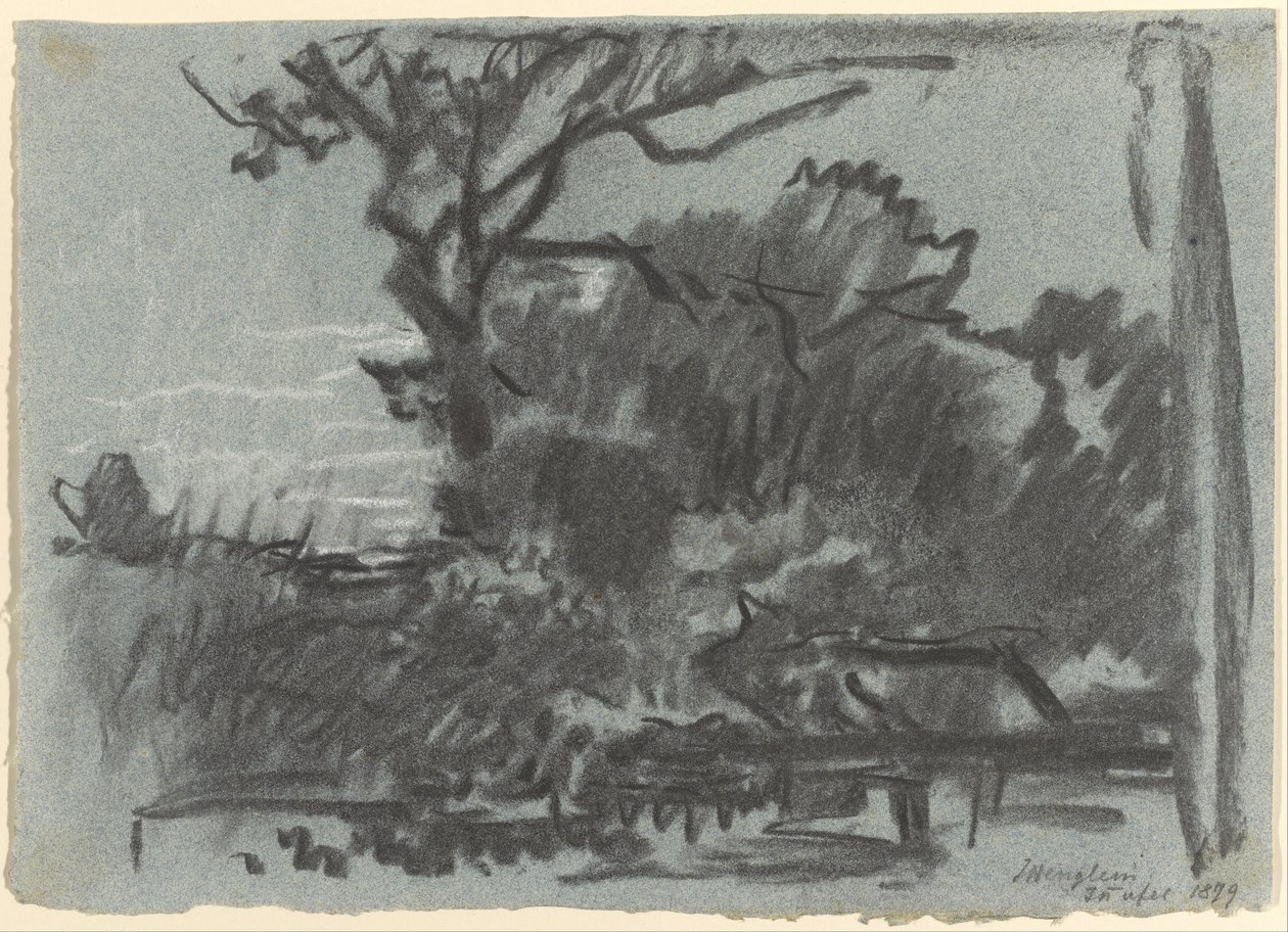 Skogscene av Josef Wenglein