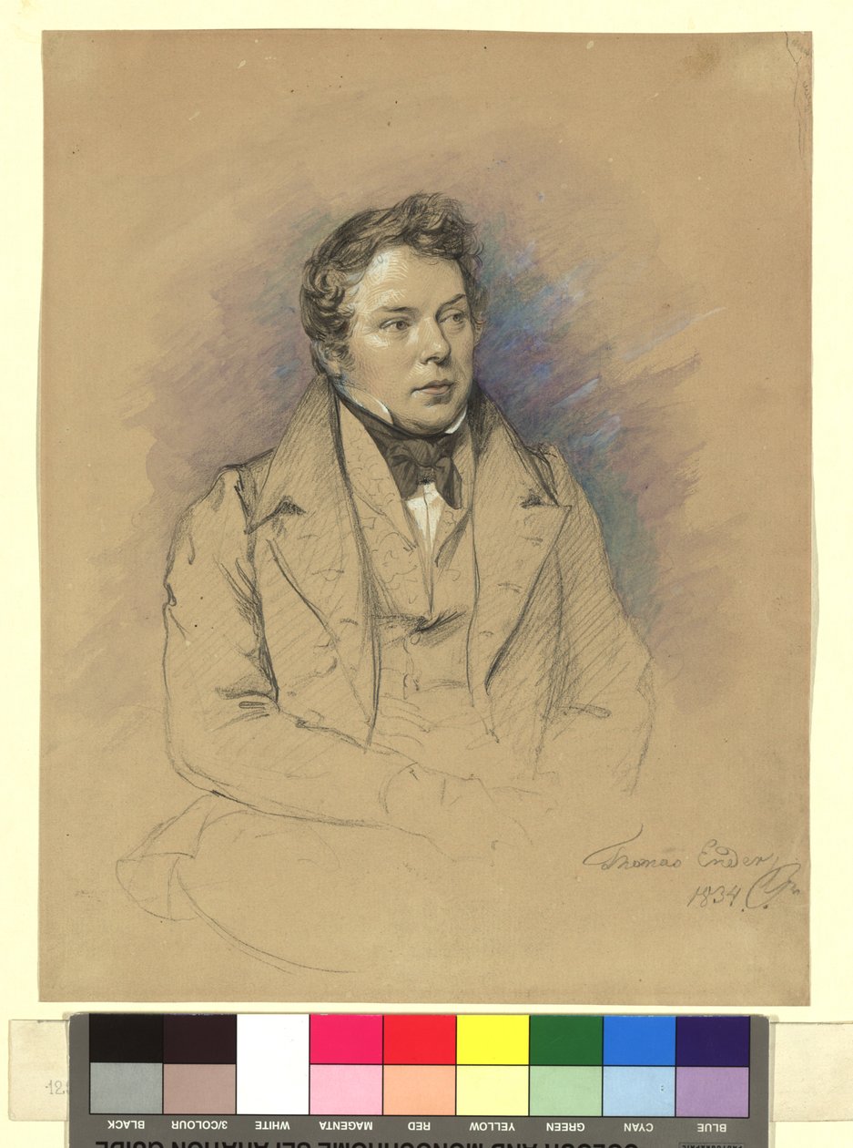Thomas Ender (1793-1875), maler av Josef Danhauser