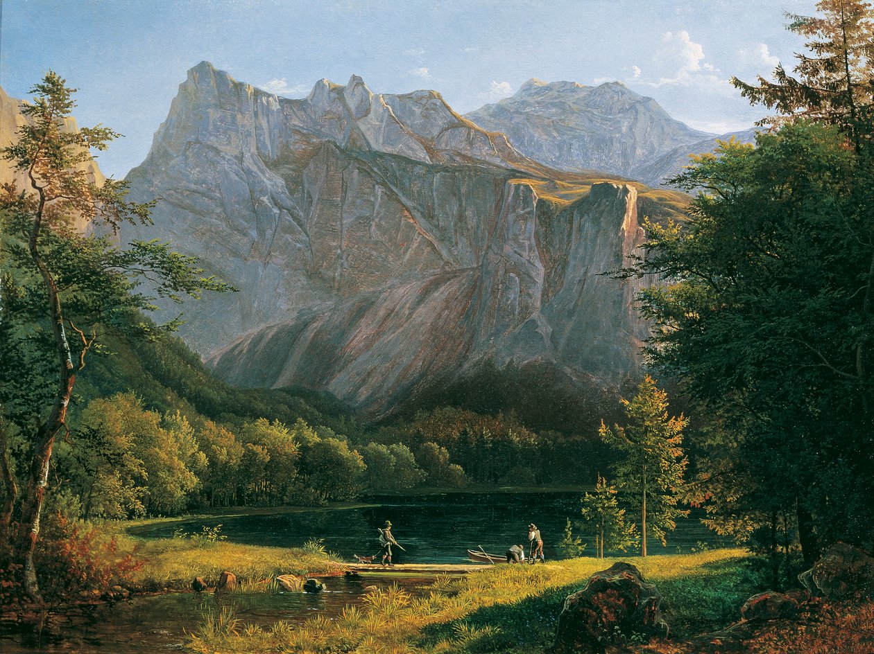 Den bakre Langbathsee av Josef Feid