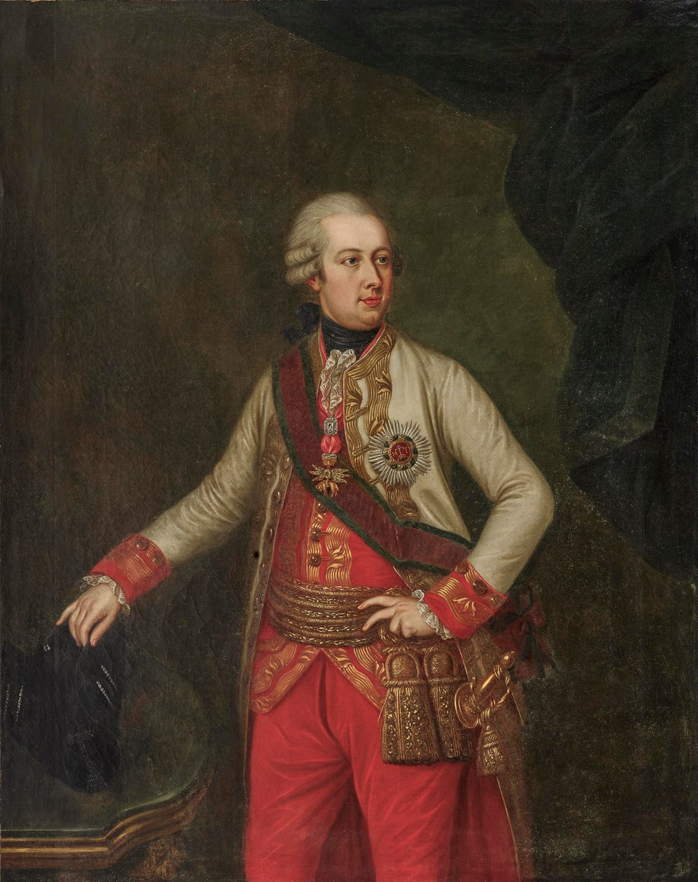 Erkehertug Ferdinand Karl av Østerrike-Este 1754-1806, andre halvdel av 1700-tallet. av Josef Hickel