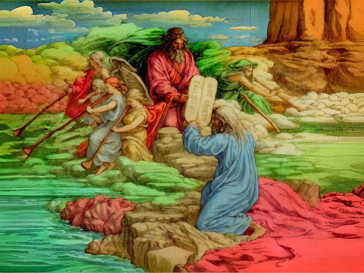 A2_Exodus_11_Ti bud av Josef Johann Michel
