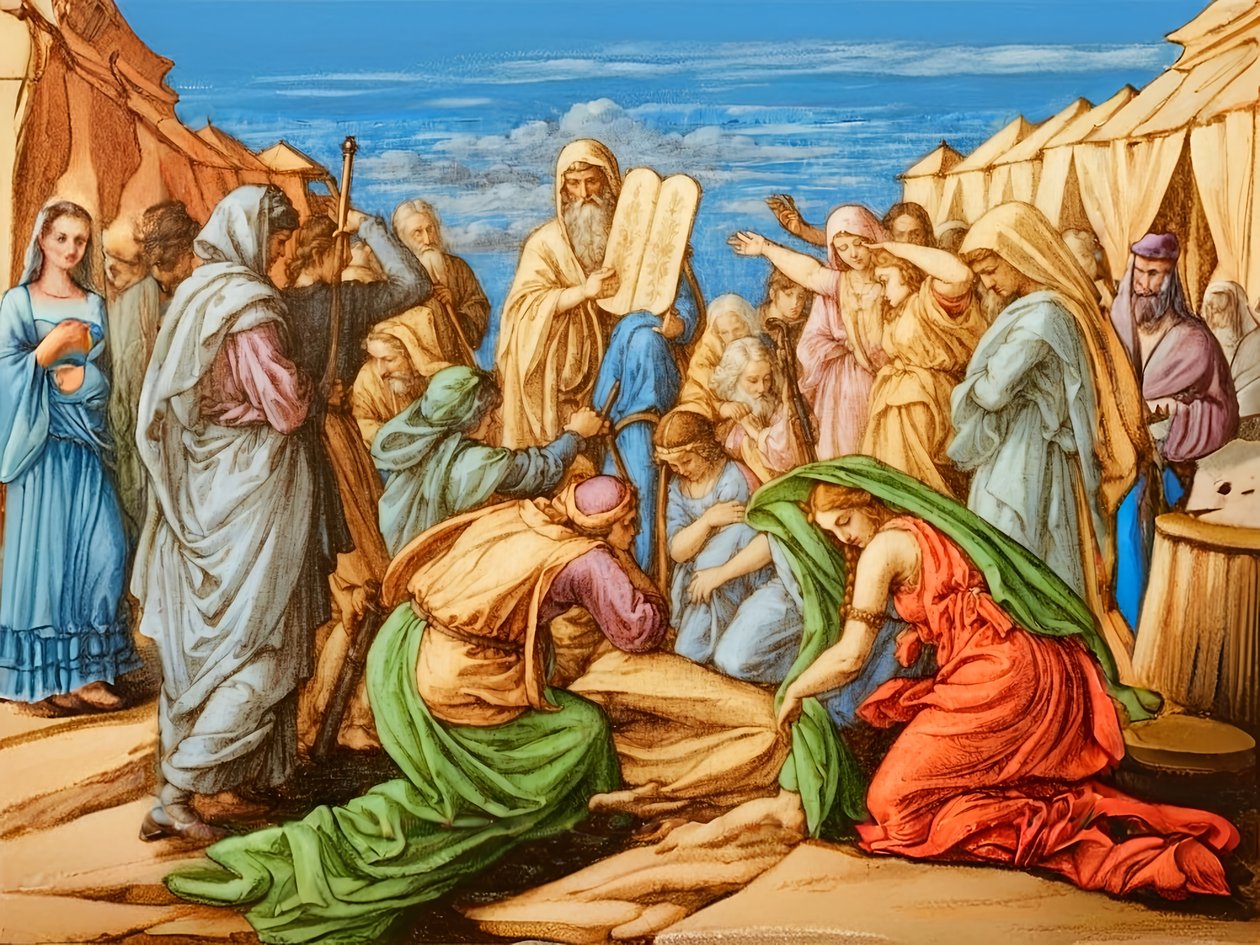 A2_Exodus_14_Ti bud 2 av Josef Johann Michel