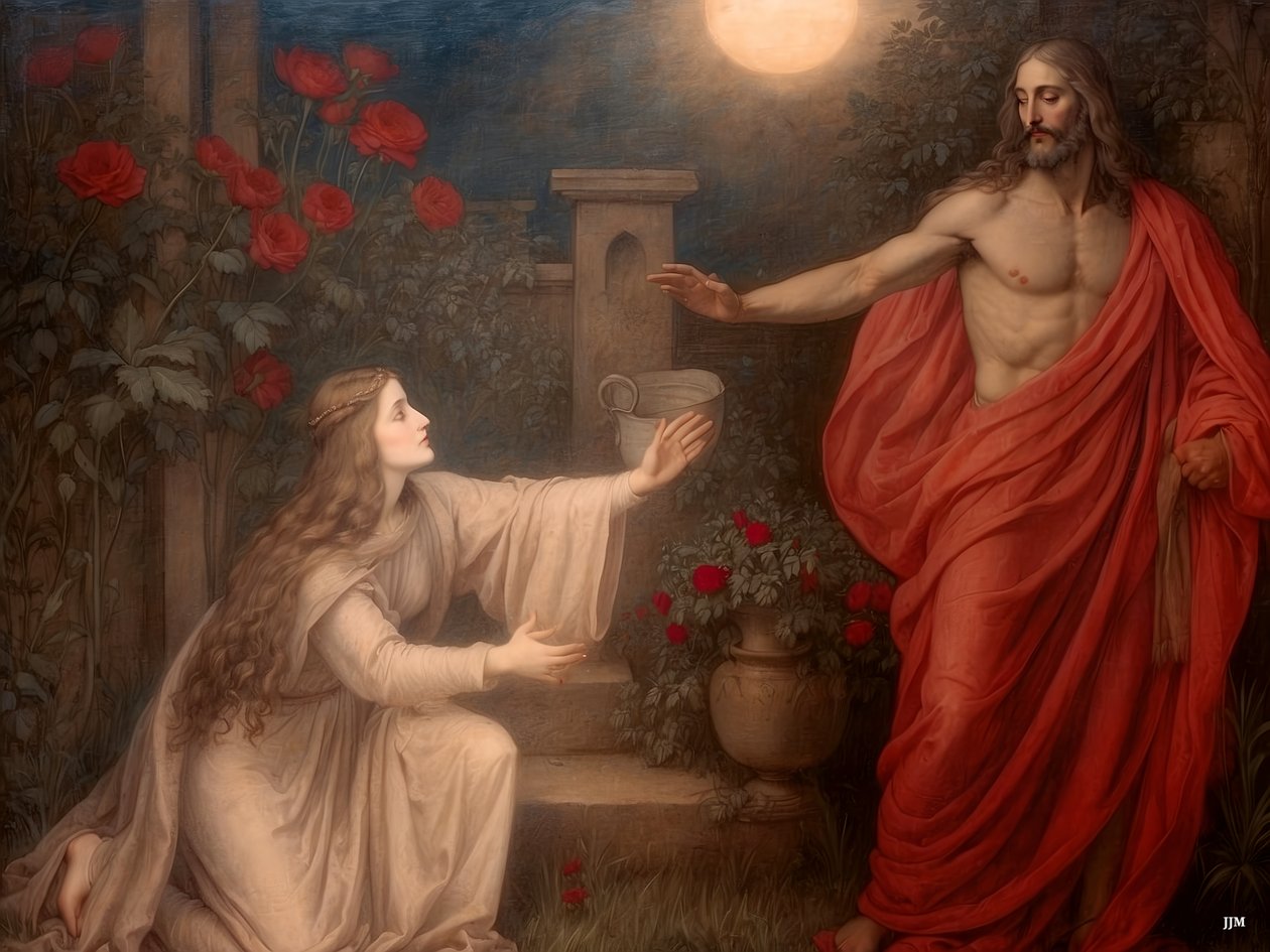 Jesus_sa til henne - Ikke hold meg fast_01 av Josef Johann Michel