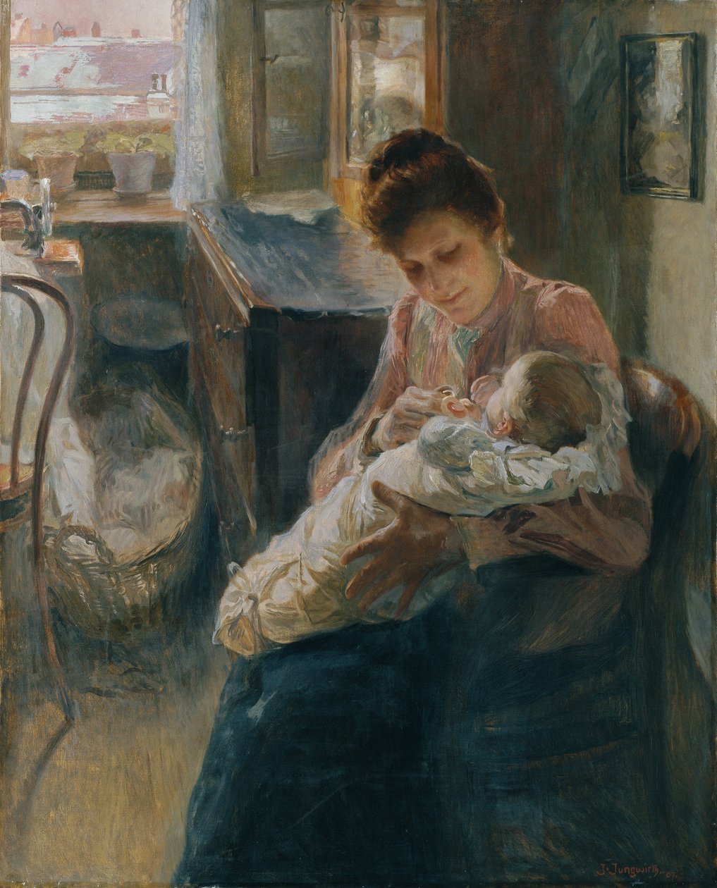 Ung mor av Josef Jungwirth