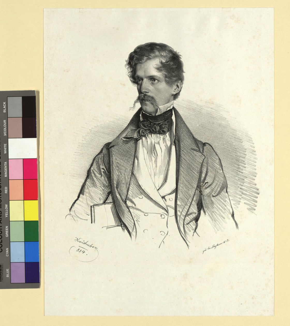 Baron Anton v. Doblhoff av Josef Kriehuber