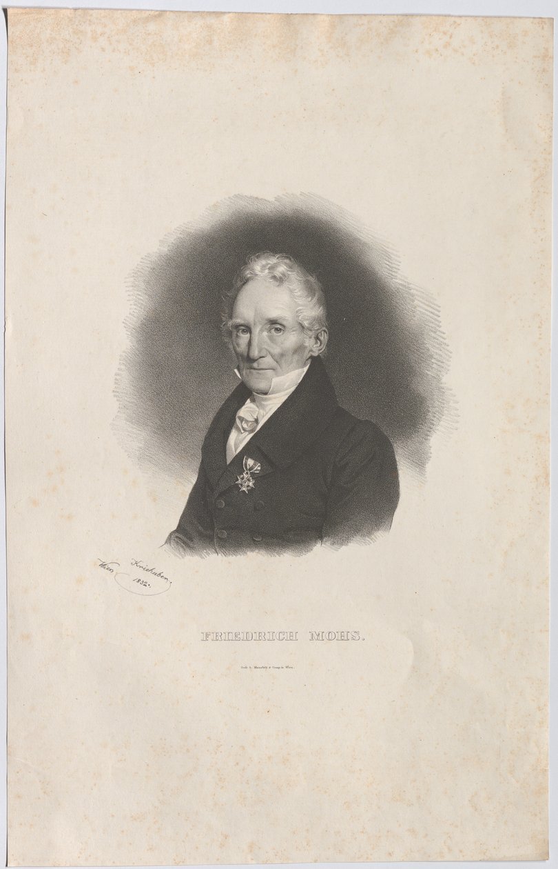 Friedrich Mohs av Josef Kriehuber