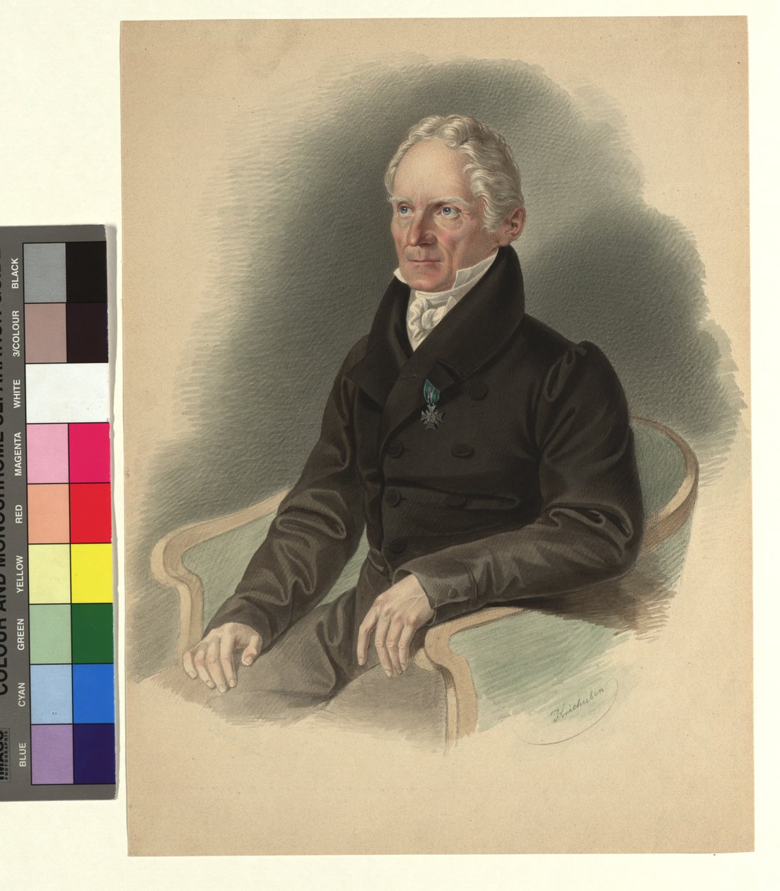 Friedrich Mohs, mineralog av Josef Kriehuber