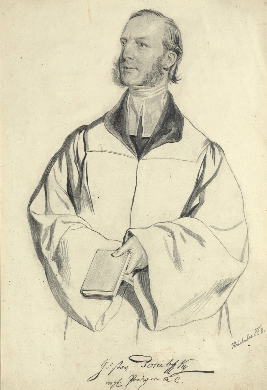 Gustav Porubssky av Josef Kriehuber