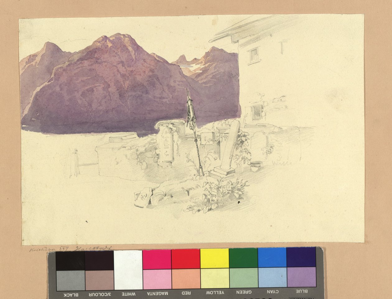 Hallstatt av Josef Kriehuber