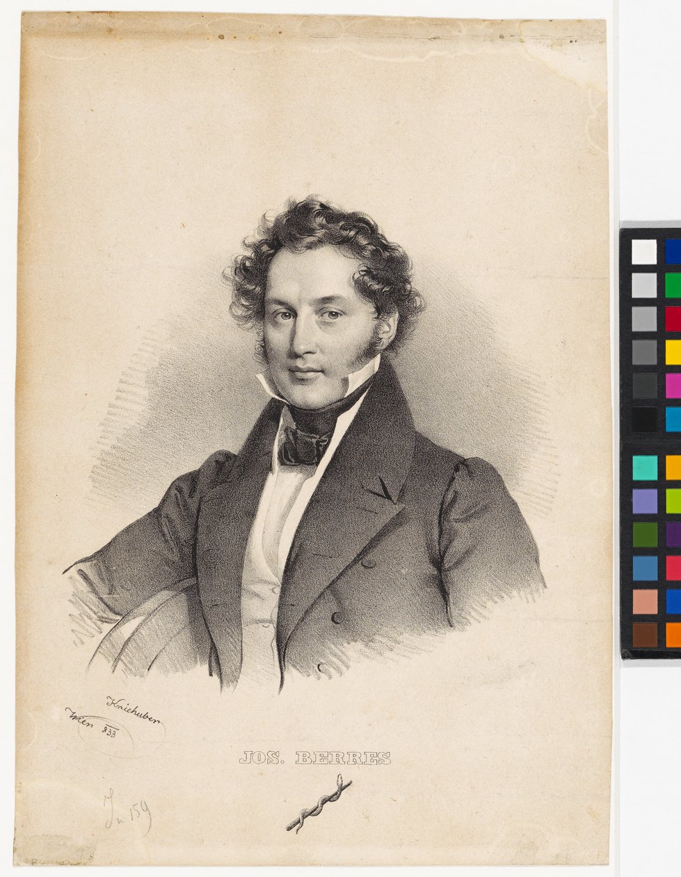 Josef Berres av Josef Kriehuber