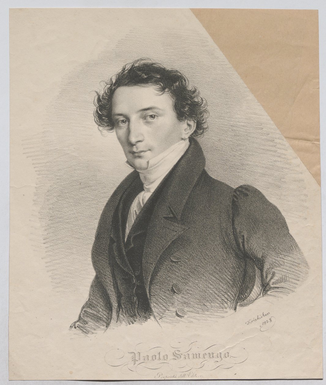 Paolo Samengo av Josef Kriehuber