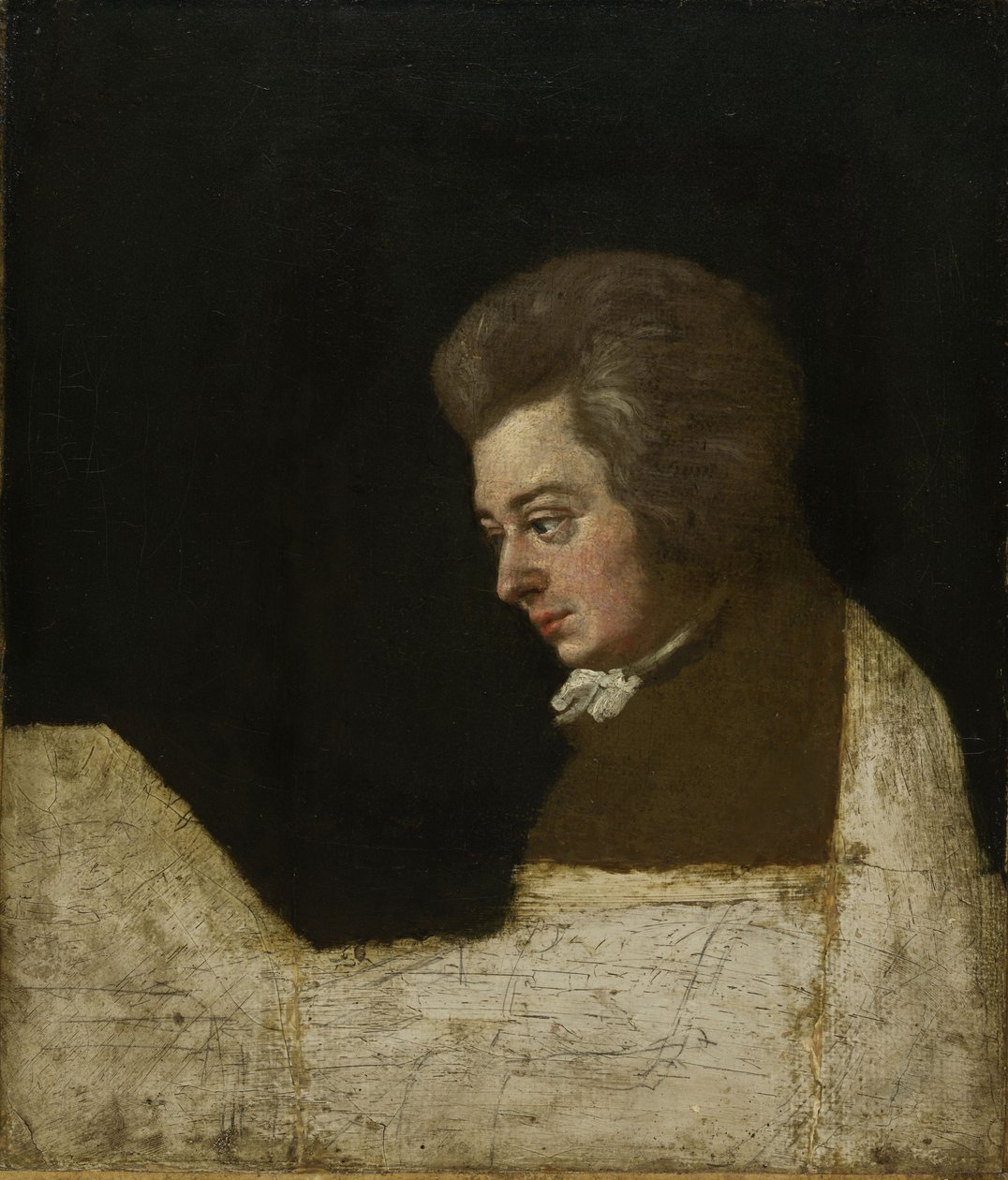 Wolfgang Amadeus Mozart 1756-1791, 1789 av Josef Lange