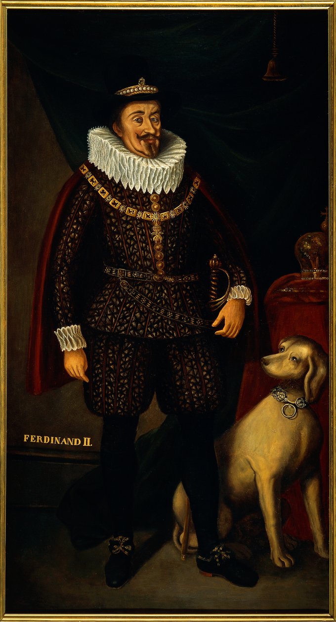 Portrett av Ferdinand II av Østerrike (Graz av Josef and Mayrhofer Friedrich Kiss