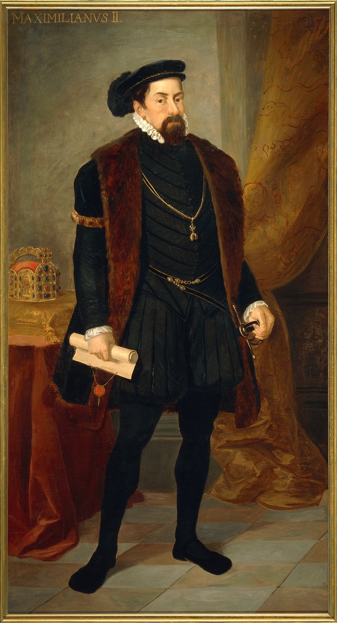 Portrett av Maximilian II av Østerrike (Wien av Josef and Mayrhofer Friedrich Kiss