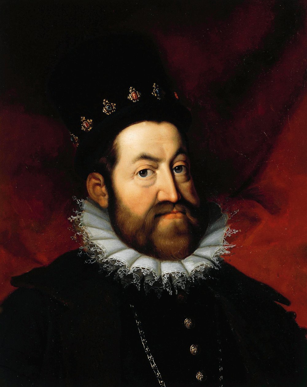 Portrett av Rudolf II av Habsburg (Wien av Josef and Mayrhofer Friedrich Kiss