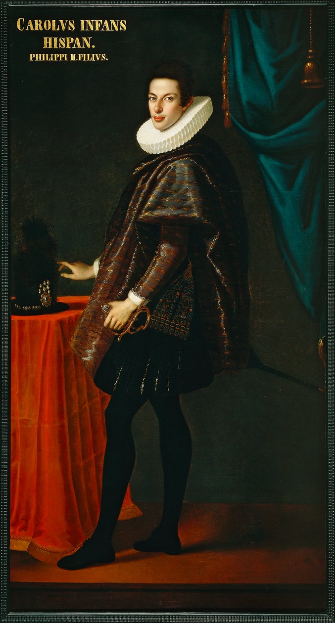 Portrett av unge Charles av Habsburg (Ghent 1500 - Cuacos de Yuste av Josef and Mayrhofer Friedrich Kiss