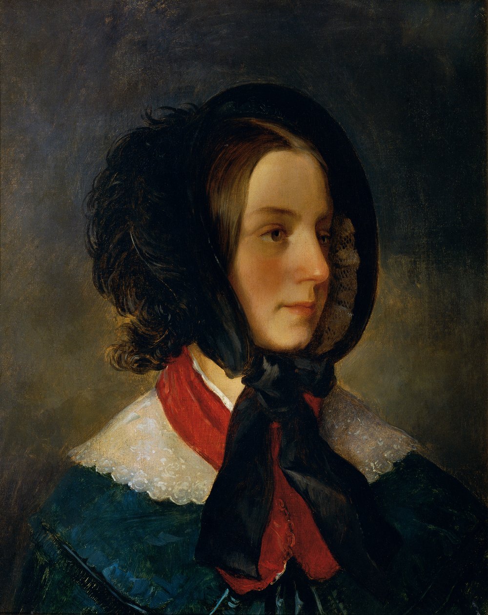 Kunstnerens kone av Josef Neugebauer