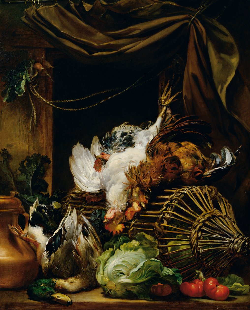 stilleben av Josef Neugebauer