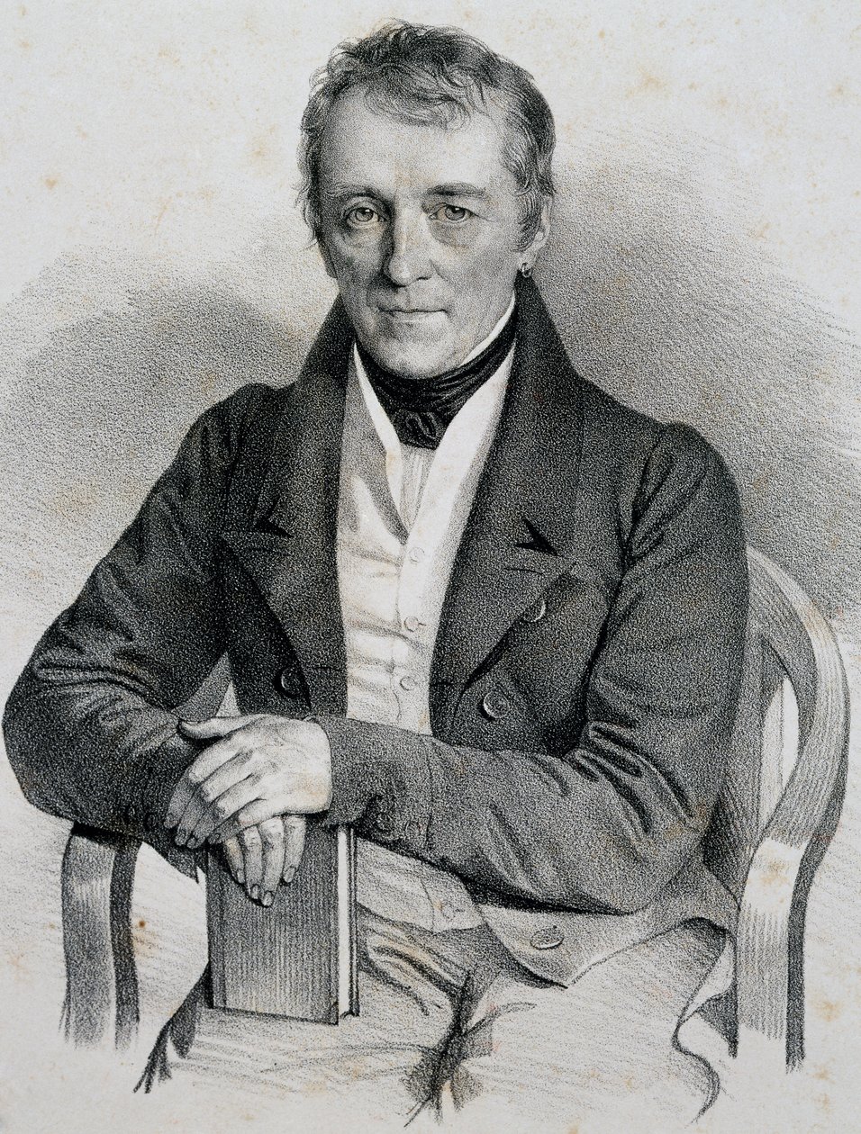 Portrett av Georg Friedrich Treitschke (Augsburg av Josef Nikolaus Kriehuber