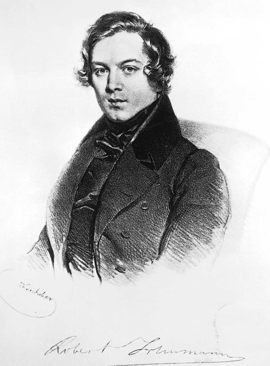 Portrett av Robert Alexander Schumann (Zwickau av Josef Nikolaus Kriehuber
