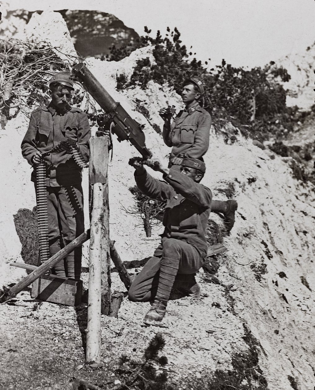 Album Meine weltkriegs - Erinnerungen South-West Front (Kärnten, Italia, Sør-Tirol) (Min verdenskrig - minner fra den sørvestlige fronten i Kärnten, Italia, Trentino-Alto Adige) 31031915-12111918 av Josef Zohles