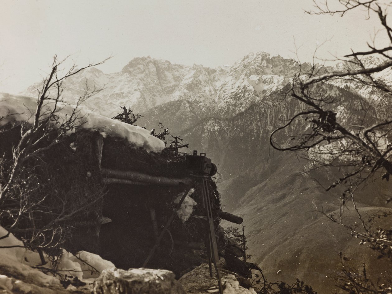 Album "Min verdenskrig - minner om den sørvestlige fronten i Kärnten, Italia, Trentino-Alto Adige) 31/03/1915-12/11/ 1918 - Josef Zohles Vienna ": flyktningmilitær i Brisia ( av Josef Zohles