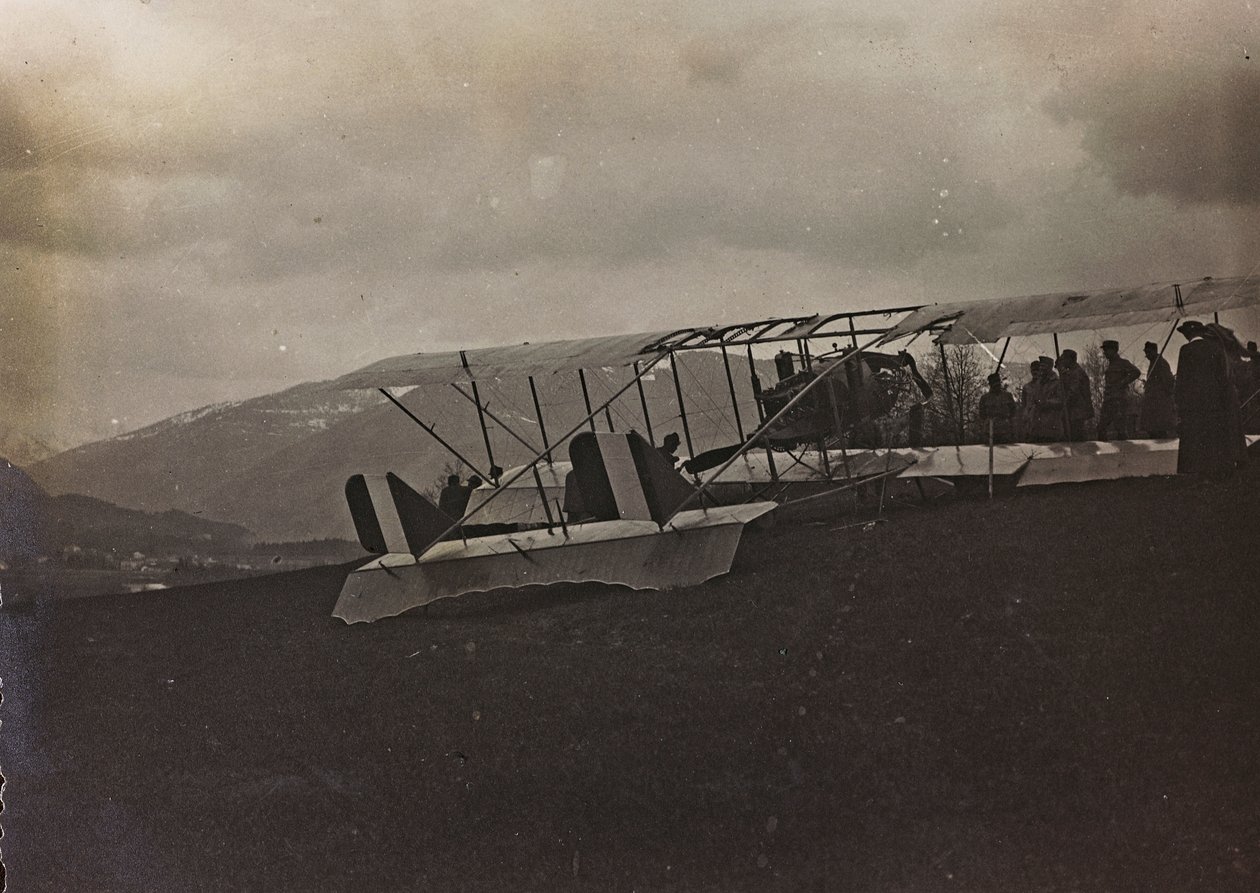 Album "Min verdenskrig - minner fra den sørvestlige fronten i Kärnten, Italia, Trentino-Alto Adige) 31/03/1915-12/11/ 1918 - Josef Zohles Vienna ": Østerrikske soldater med en mi av Josef Zohles