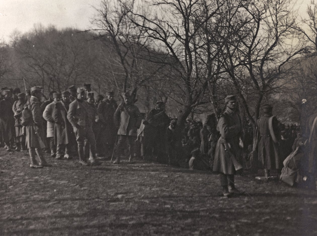 Album "Min verdenskrig - minner fra den sørvestlige fronten i Kärnten, Italia, Trentino-Alto Adige) 31/03/1915-12/11/ 1918 - Josef Zohles Wien ": fanger (s/hv-foto) av Josef Zohles