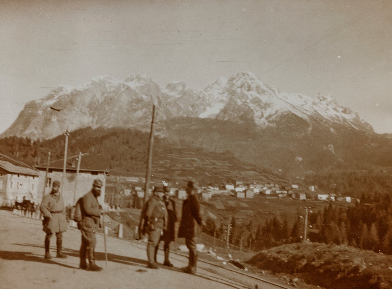 Album "Min verdenskrig - minner om den sørvestlige fronten i Kärnten, Italia, Trentino-Alto Adige) 31/03/1915-12/11/ 1918 - Josef Zohles Wien ": Østerrikske soldater i Italia av Josef Zohles