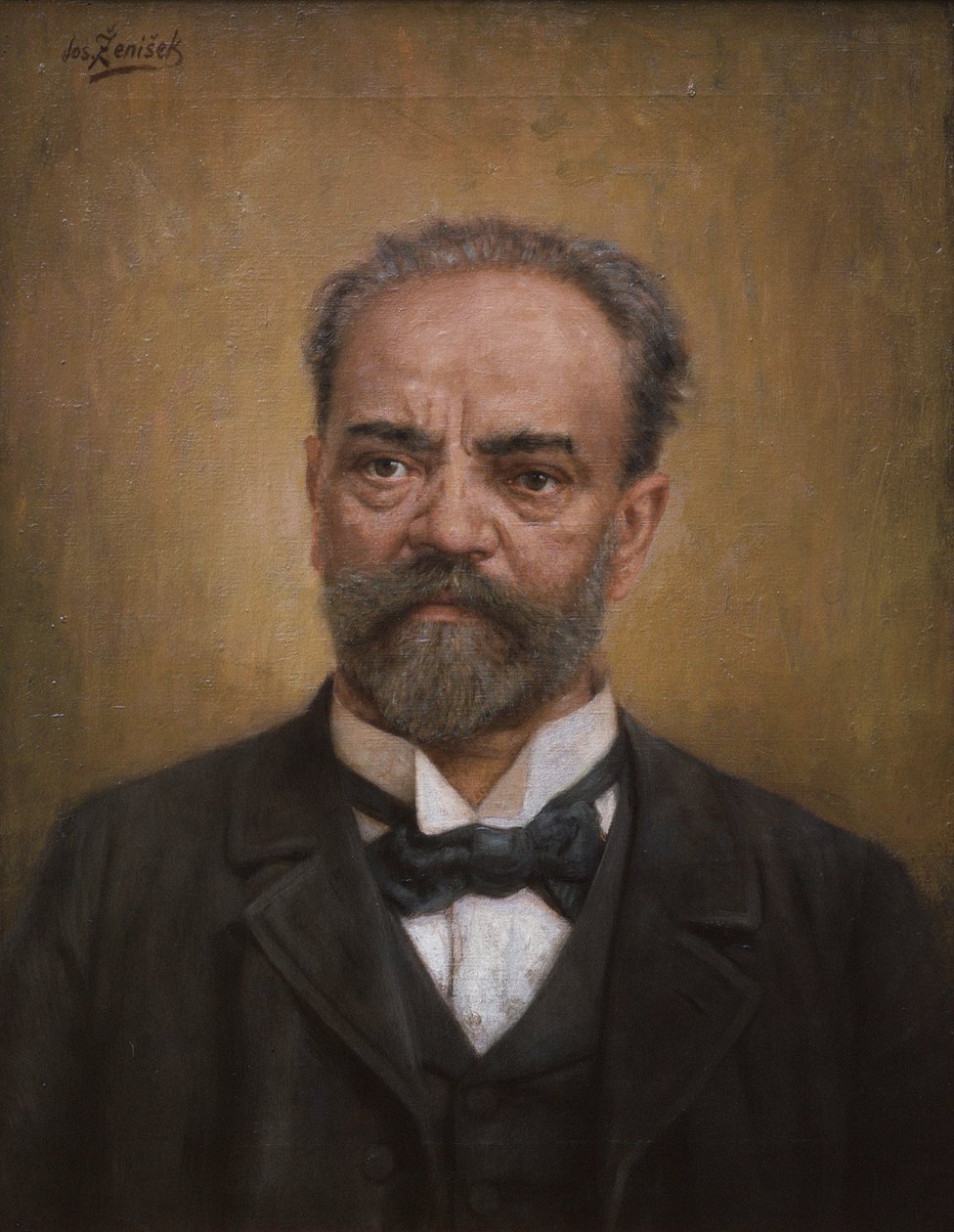 Antonín Dvořák, rundt 1901 (olje på lerret) av Josef Ženíšek